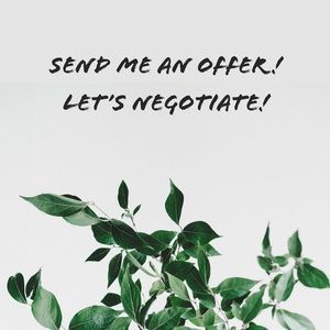 Accepting most offers!